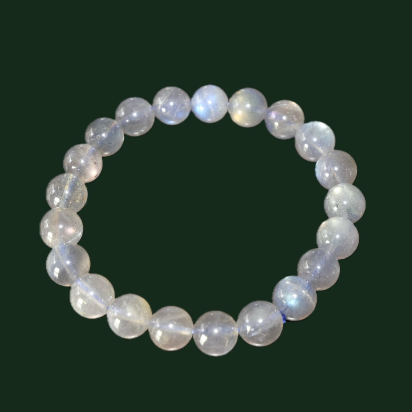 Labradorite Grey Moonstone Bracelet